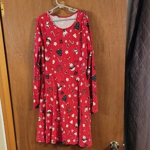 Place Red and White Patterned Top